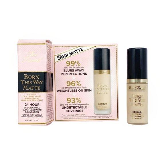 Born This Way Flawless Coverage Natural Finish Foundation - Snow - Picture 6 of 6